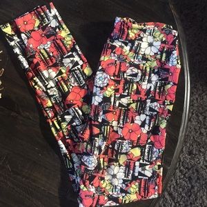 OS LuLaRoe Leggings EUC